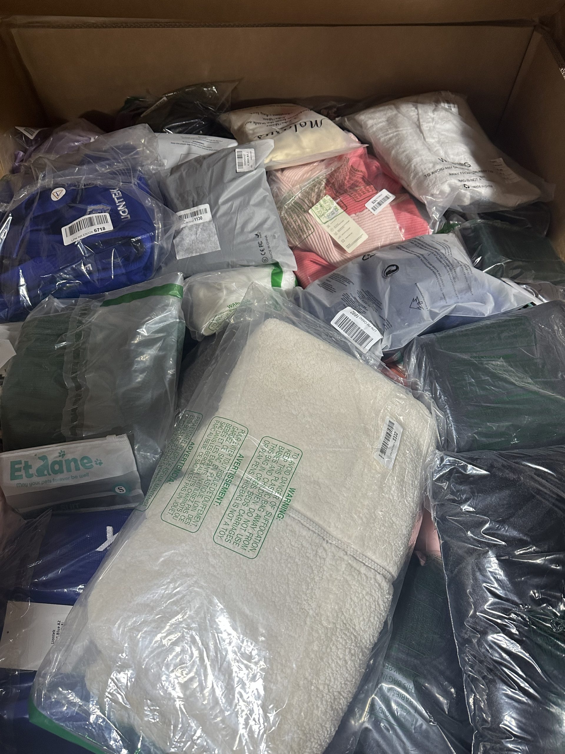 AMZ Clothing Pallet -PICK UP ONLY – GRP Liquidations