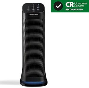 Honeywell HFD320 Air Genius 5 Air Purifier with Permanent Washable Filter Large Rooms (250 sq. ft.) Black - Image 2