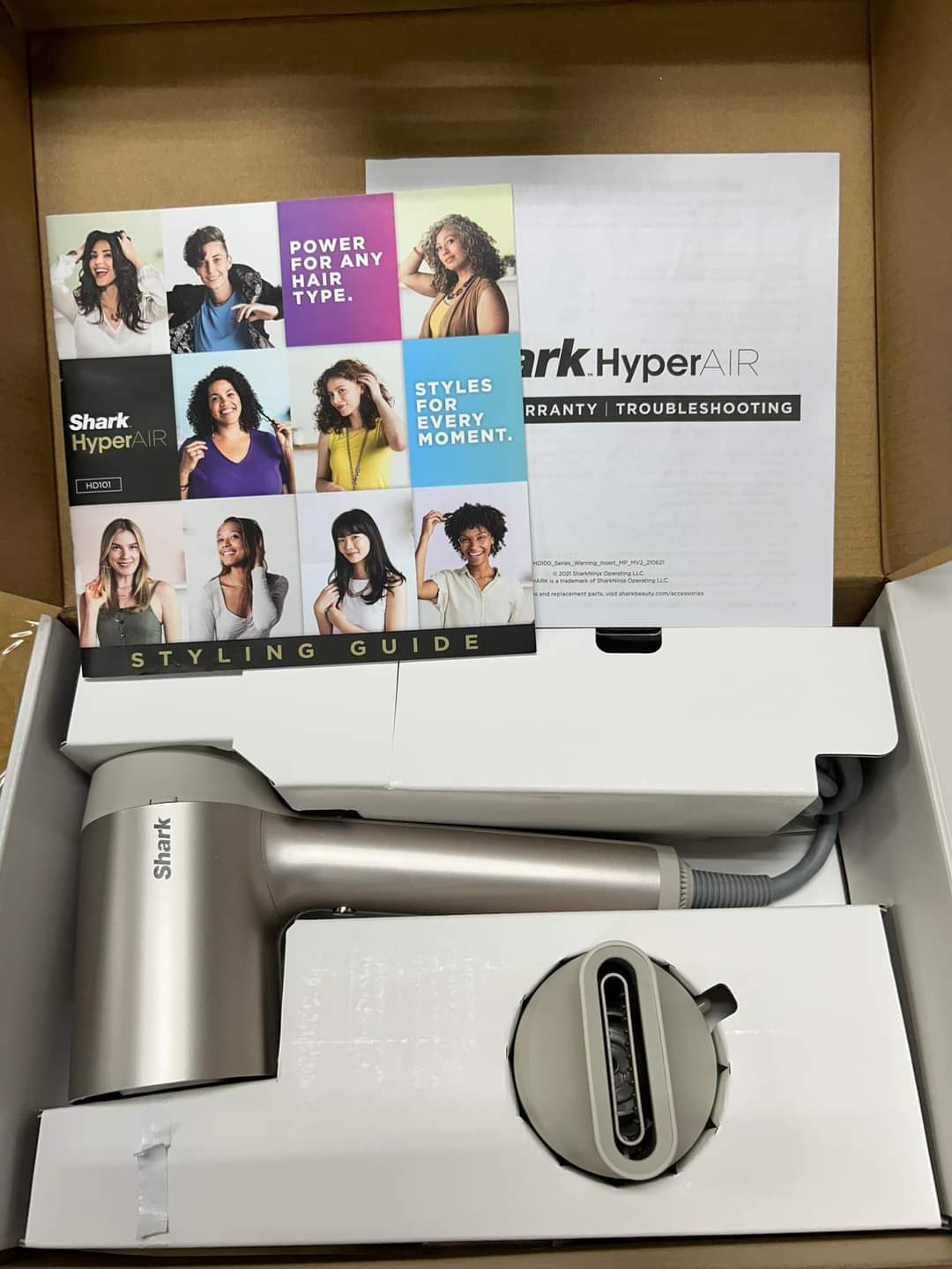 Shark HyperAIR FastDrying Hair Blow Dryer GRP Liquidations