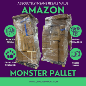 amazon monster pallet for sale