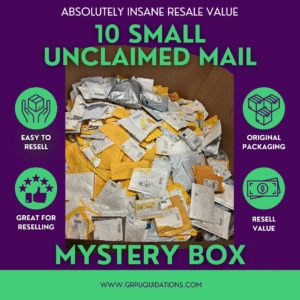 10 small mix of Real Mail/Returned packages