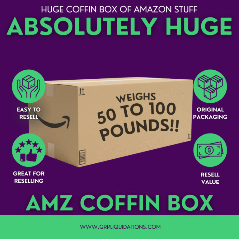 Amazon Mystery Coffin Box | GRP Liquidations - America's #1 Mystery Box