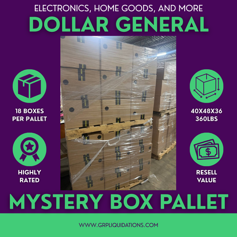 Dollar General Mystery Box Pallet