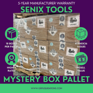 Senix Tools Mystery Box Pallet