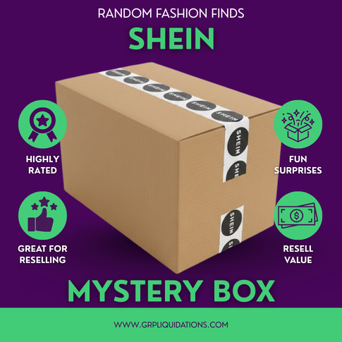 Shein Mystery Box GRP Liquidations
