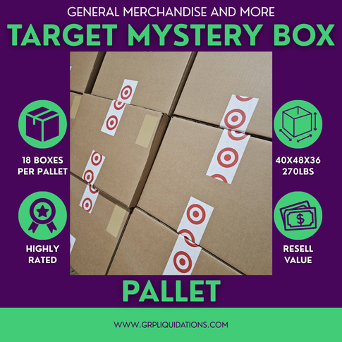 Target Mystery Box Pallet