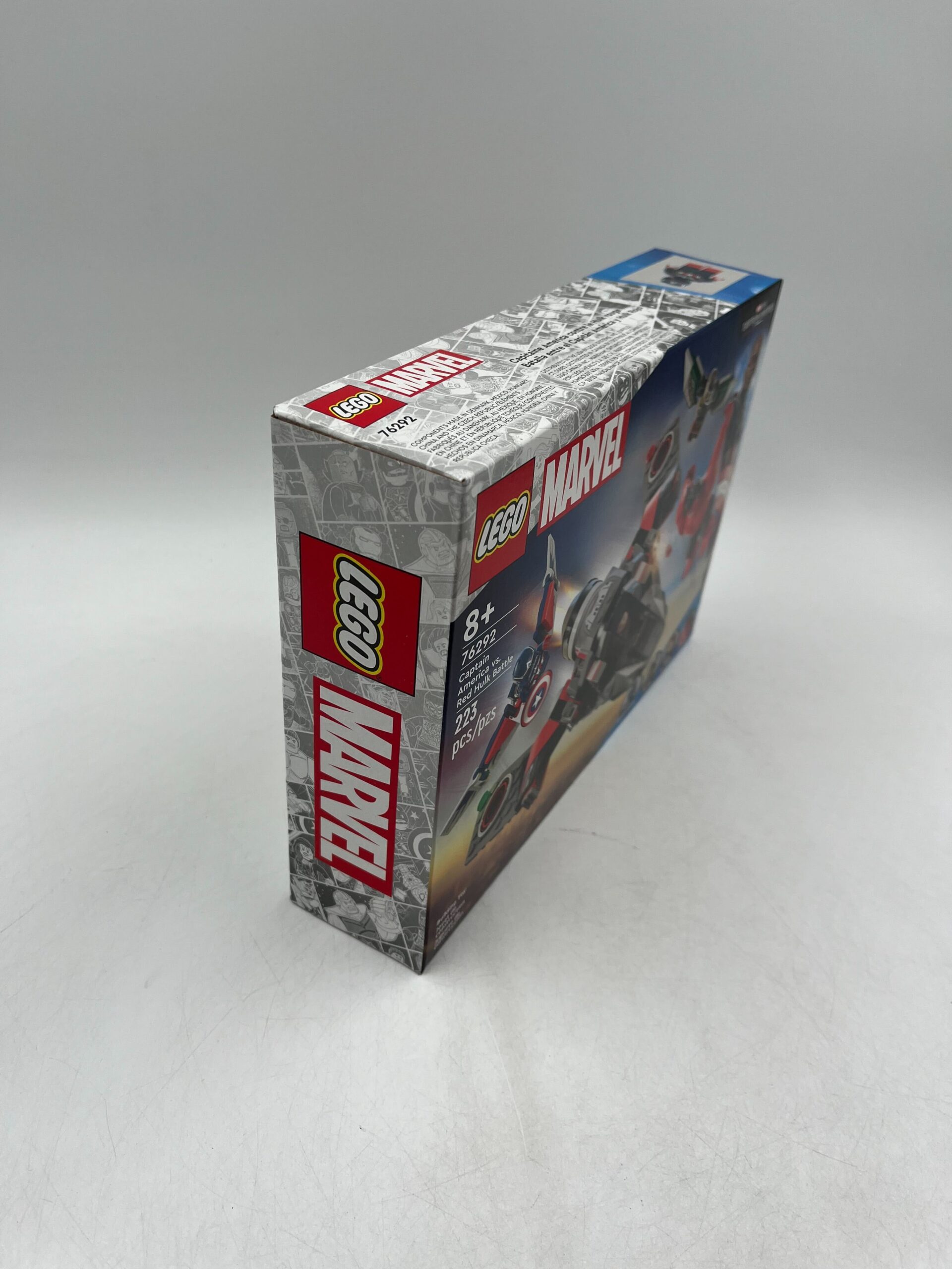 LEGO MARVEL Captain America VS Red Hulk Battle Set - Image 5