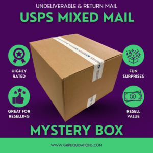 USPS Undeliverable & Return Mail Mystery Box