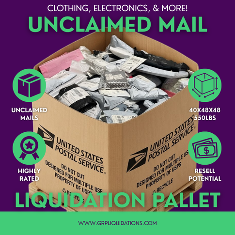 Unclaimed Mail Pallet