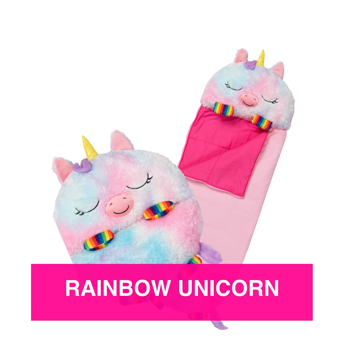 Happy Nappers Rainbow Unicorn - Medium - Image 3