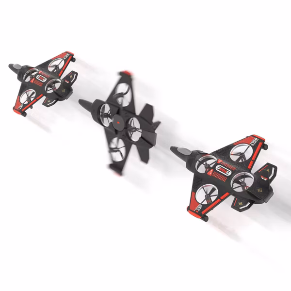 FAO Schwarz Thunderbolt Jet X2 Drone: Beginner Remote Control with Rechargeable Battery for Indoor & Outdoor Use - Image 4