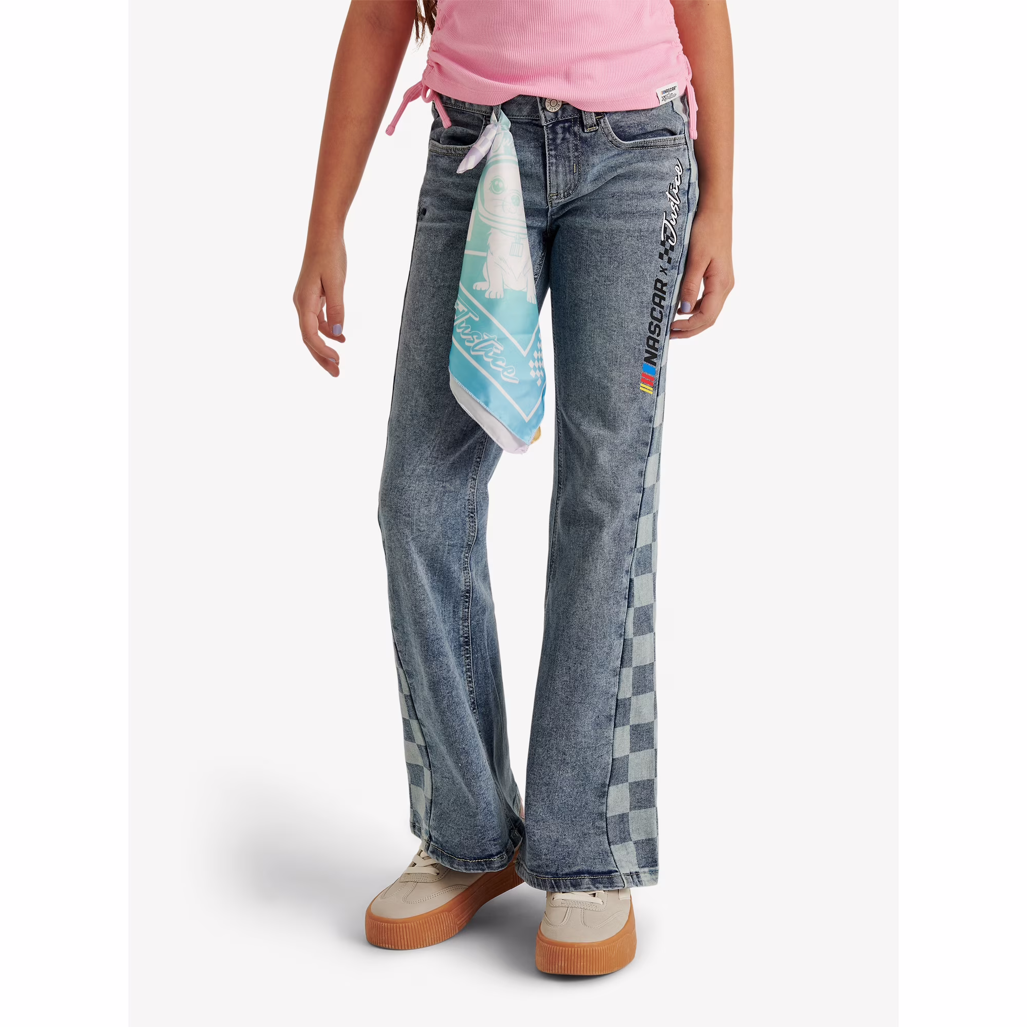 Justice Girl's NASCAR X Justice Collab Jeans Case Pack - 23 Pairs (Mixed Sizes) - Image 5