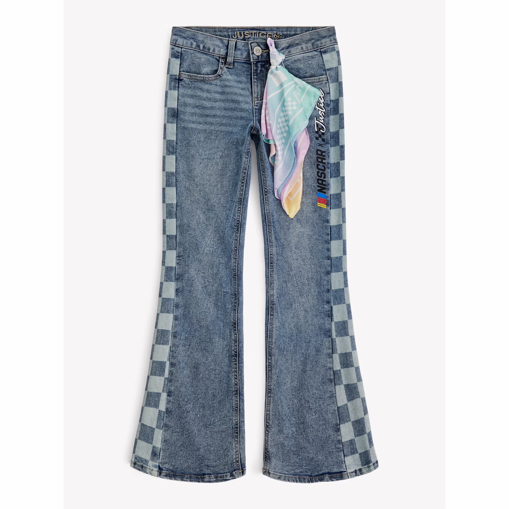 Justice Girl's NASCAR X Justice Collab Jeans Case Pack - 23 Pairs (Mixed Sizes) - Image 4