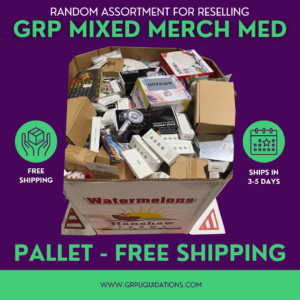 GRP Mixed Merchandise Medium Pallet - Free Shipping