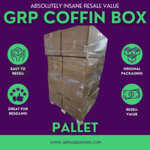 GRP Mixed Merch Coffin Size Mystery Box Pallet - FREE SHIPPING