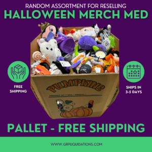 halloween liquidation pallet for sale